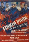 Autographs – Music - Linkin Park Signed Magazine Page for the One Step Closer album. Signed by 6