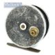 Allcocks Aerial Popular 3” wide alloy drum centre pin reel - smooth brass foot, on-off check - Image 2 of 2