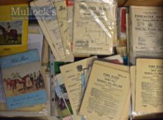Large Collection of Pre War horse Racing Race Cards To include Auckland NZ 1907, Haydock Park