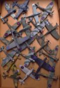 Aviation Airfix Model selection all made, well presented, without boxes, includes Spitfires,
