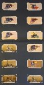 Cigarette Card Album with 2 complete sets of cards to include 1929 Dirt Track Riders (Pattreiouex)