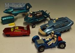 Dinky Toys Diecast Model Selection to include 108 Sam’s Car, 102 Joe’s Car, 355 Lunar Roving