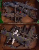 Large Scale Aviation Airfix Model selection all made, well presented, without boxes, includes