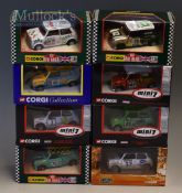Selection of Corgi Mini Racing Diecast Model Toys to include CC82250, CC82251, 04431, CC82249,