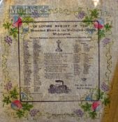 The Wellington Colliery Terrible Pit Explosion, Whitehaven, Cumbria. May 11th 1910 Souvenir Paper