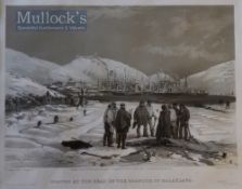W Simpson ‘Graves At The Head Of The Harbour of Balaklava Lithograph published 1855, framed ready to