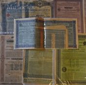 Russian Tsarist Bonds Mixed selection of bonds from late 19th early 20th century 23 in total in