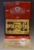 Lledo Vanguards Special Edition 4x Piece Monte Carlo Mini Diecast Model Set MC1004, includes winners