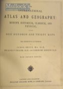C.1880 - The International Atlas and Geography Modern, Historical, Classical and Physical, by