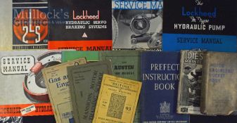 Selection of Early Motoring Manuals to include The model engineer Gas and Oil Engines No 26 12th ed,