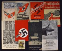 Various German Leaflets to include The Third Reich in Sound, The German Soldiers Songs pocket size