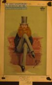 Autograph – 5th John Poyntz Spencer (1835-1910) - Earl of Spencer Vanity Chromolithograph Print –