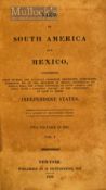 Mexico - View Of South America And Mexico by a citizen of the United States 1825 Book - Two