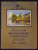 Souvenir of The British Empire Exhibition. 1924 Souvenir Programme - A large 32 page publication