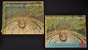 Fishing Book - Venables, Bernard – “Mr Crabtree Goes Fishing” 2nd Ed 1952, c/w “Mr Crabtree Goes