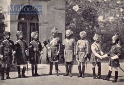 India – ‘The Pride of the Indian Army’ Print from a Military Journal, 1896, showing cavalry men of