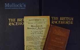The British Racehorse Magazine To include No 1 issue July 1949 to No 4 Dec 1949 & Vol 2 No 1 to No 5