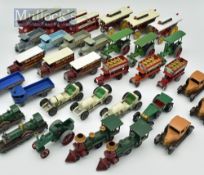Selection of First Series Matchbox Models of Yesteryear all loose to include No1 Tractor Engine, No2