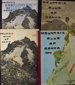 Mountain Club of Kenya Bulletins 1975, 1976, 1981 and 1982, illustrated with decorated covers (4)
