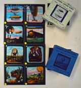 Vintage Coloured Lantern Slides The Conquest of the Air Primus Junior Lecturers Series 2 different