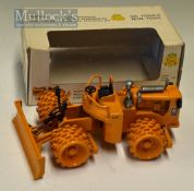 Joal Caterpillar Compactor No 218 Diecast Model Toy Cat 825B in yellow with original box, appears in