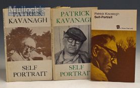 Self Portrait by Patrick Kavanagh 1963 Rare First Edition Book with wrapper and f/p photograph by