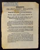 Nelson’s Transparent Gelatine Cookery Flyer an economical preparation, superior to Calves’ feet