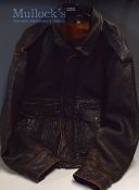 Collectable ‘Touch’ Gents Flying Jacket with nice ‘Africa Corp 1893’ branding, chocolate brown