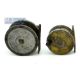 2x Cole & Son Portsmouth Alloy and brass trout fly reels – 3” and 2 3/8” both with brass plate wind, - Image 2 of 2