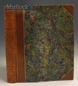 The History and Delineation of the Horse 1809 Book London with 13 full page engraved plates, half