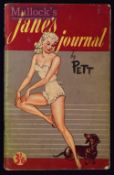 1940s Janes Journal by Pett – adult booklet, a Rylee publication, paperback, illustrated, dog ears