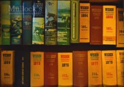Selection of Wisden Cricket Almanack for the years 1964, 1965, 1966, 1967, 1968, 1969, 1972, 1973,