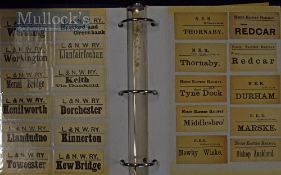 Quantity of Railway Luggage and Parcel Labels from various Railways including LBSCR, LSWR, LNWR,