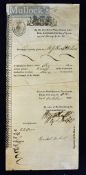 Island of Guernsey Early Passport 1833 - Issued by Major General John Ross Lieutenant-Governor of