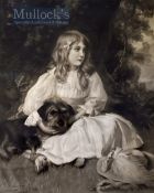 William R Symonds 1851 - 1934 Engraving “Daydreams” Issued August 1st 1906 by the Art Union of