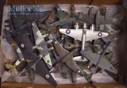 Aviation Airfix Model selection all made, well presented, without boxes, includes mainly German