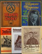 Selection of German Publications including Marching Songs, German Infantry, Homecare, Spanish