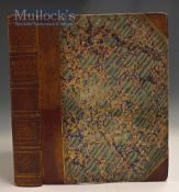 Rural sports Volume II 1805 Book – Fish and Fishing, fine engraved plates, large paper edition