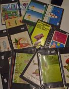 Selection of Golf Related Greeting Cards to feature Christmas, Birthday mostly cartoon (48)