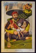 Turkey – Vanity Fair Print of Abdul Aziz Sultan of Turkey, 30 Oct 1869 No52, with accompanying text,