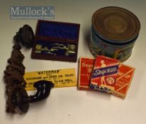 Selection of Various Collectables To consist of Draughtman’s Beam compass, 1930s Playing cards