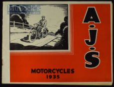 A. J. S. Motorcycles, 1935 Sales Catalogue - An early 16 page Sales Catalogue in English
