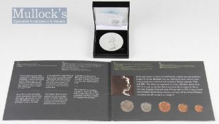 2007 Limited Edition The Machin Head Medallion Hand Crafted hallmarked .925 silver medallion cased