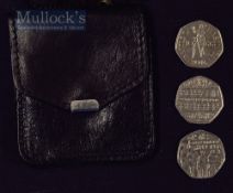 Various 50p Coins with 1918 Representation of the People Act’, Battle of Hastings and Benjamin