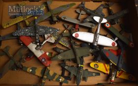 Aviation Airfix Model selection all made, well presented, without boxes, includes Bi Planes,
