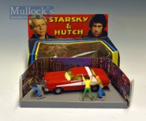 Mettoy Corgi Toys Starsky & Hutch Ford Torino 292 Diecast Model 1977 in red and white with