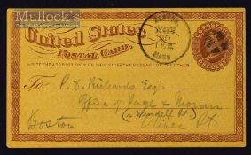 Autograph - Alexander Graham Bell (1847-1922) American inventor of the telephone Signed Postcard -