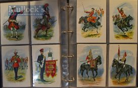 Large Collection of Military Uniform Postcards 250 Plus Military postcards showing uniforms of the