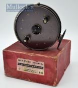 Allcock Record Breaker pressed metal centre pin reel -4.5
