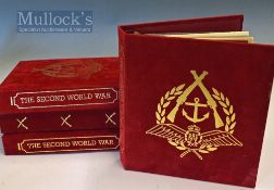 50th Anniversary of The Second World War FDC Collection 171x Benham military silk covers celebrating